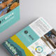 mockup de la plaquette de presentation de lassociation fibois 42 loire sur fond gris