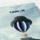 mockup du catalogue de la marque canson pose sur un fond blanc